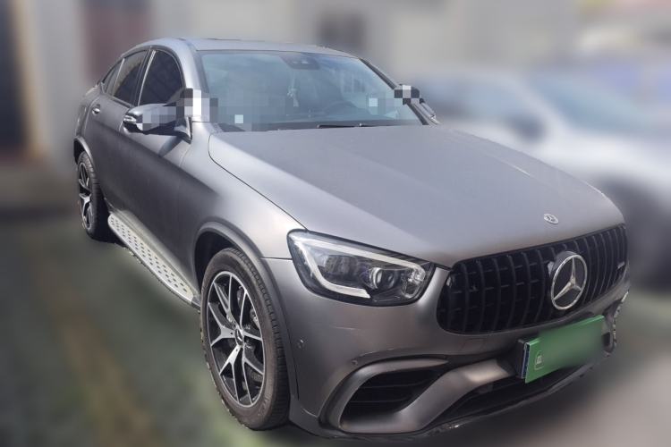 Used Mercedes-Benz GLC Coupe AMG 2020 AMG GLC 43 4MATIC Coupe SUV Front Right 45 Deg