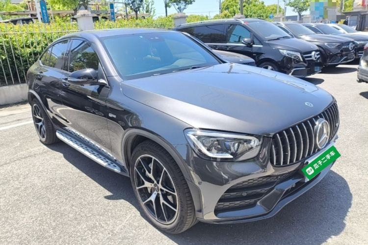 Used Mercedes-Benz GLC Coupe AMG 2020 AMG GLC 43 4MATIC Coupe SUV Front Right 45 Deg