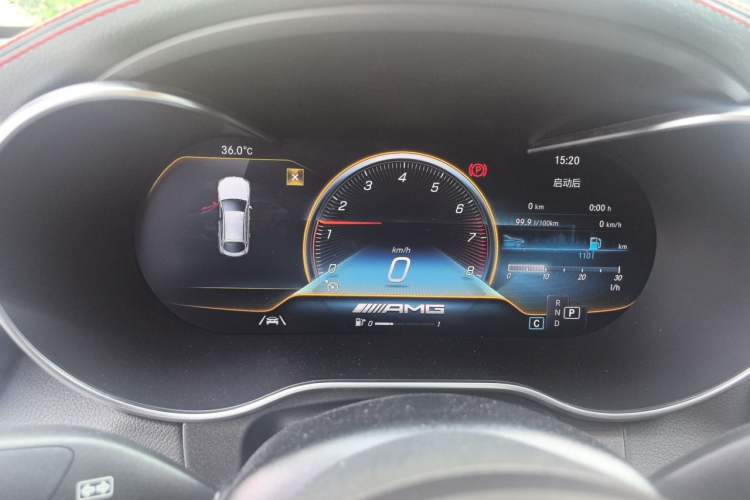 Used Mercedes-Benz GLC Coupe AMG 2020 AMG GLC 43 4MATIC Coupe SUV Instrument Cluster