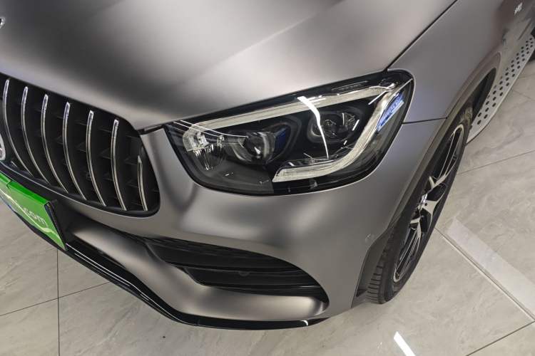 Used Mercedes-Benz GLC Coupe AMG 2020 AMG GLC 43 4MATIC Coupe SUV Left Front Headlight