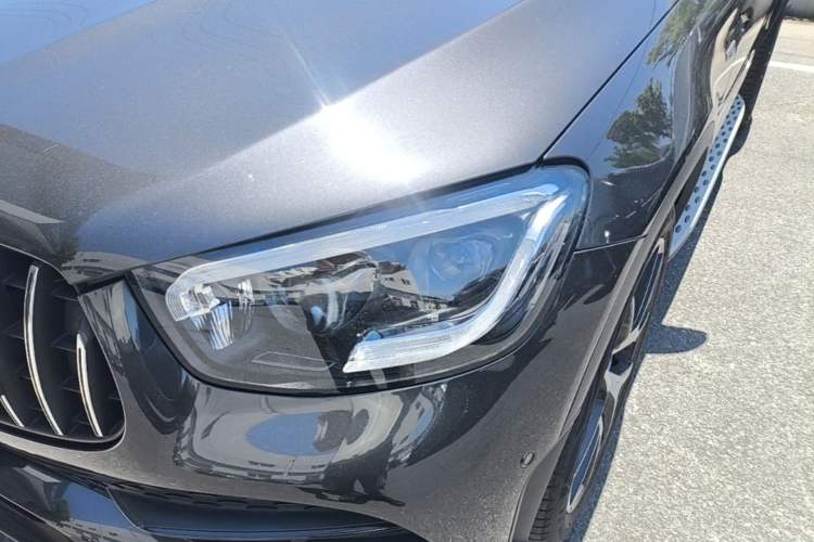 Used Mercedes-Benz GLC Coupe AMG 2020 AMG GLC 43 4MATIC Coupe SUV Left Front Headlight