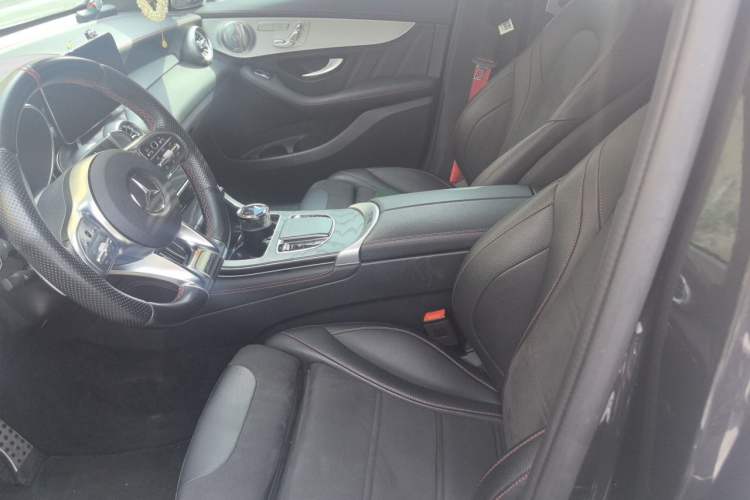 Used Mercedes-Benz GLC Coupe AMG 2020 AMG GLC 43 4MATIC Coupe SUV Left Front Seat
