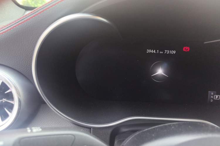 Used Mercedes-Benz GLC Coupe AMG 2020 AMG GLC 43 4MATIC Coupe SUV Odometer Close Up