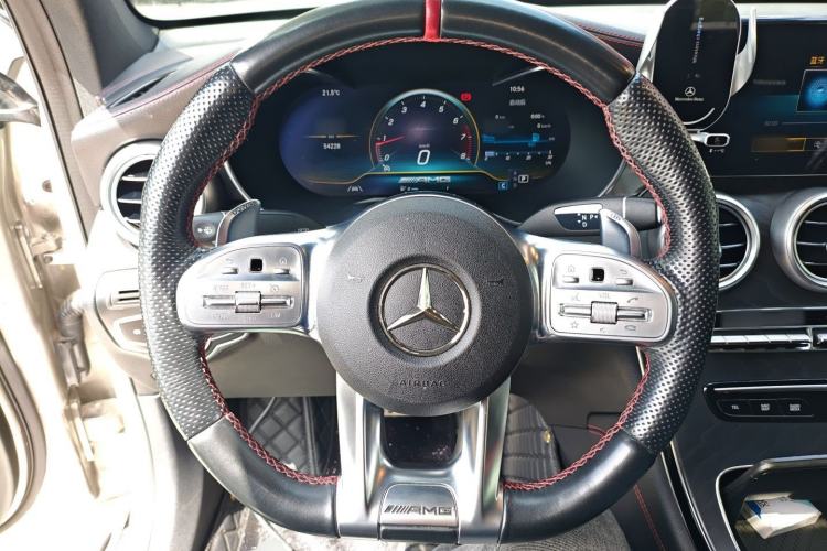 Used Mercedes-Benz GLC Coupe AMG 2020 AMG GLC 43 4MATIC Coupe SUV Steering Wheel