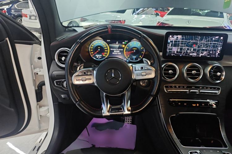Used Mercedes-Benz GLC Coupe AMG 2020 AMG GLC 43 4MATIC Coupe SUV Steering Wheel