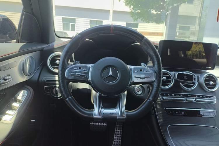 Used Mercedes-Benz GLC Coupe AMG 2020 AMG GLC 43 4MATIC Coupe SUV Steering Wheel