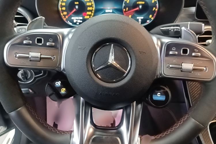 Used Mercedes-Benz GLC Coupe AMG 2020 AMG GLC 43 4MATIC Coupe SUV Steering Wheel