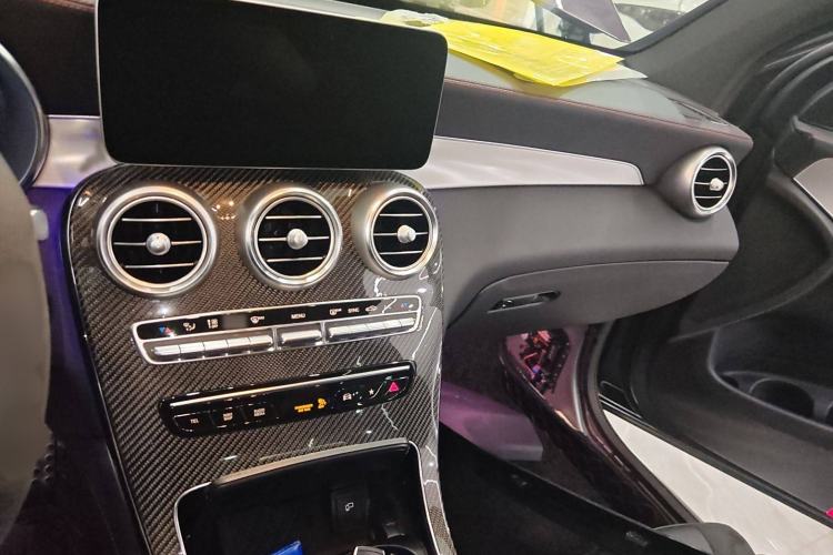 Used Mercedes-Benz GLC Coupe AMG 2020 AMG GLC 43 4MATIC Coupe SUV Audio And AC Panel