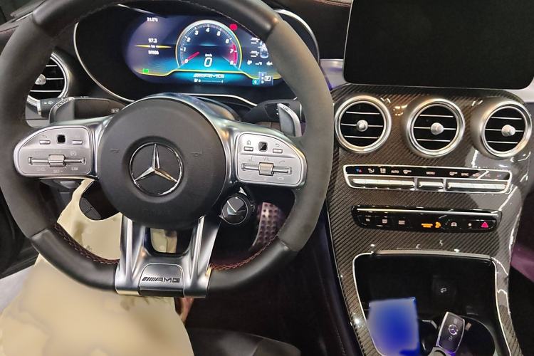 Used Mercedes-Benz GLC Coupe AMG 2020 AMG GLC 43 4MATIC Coupe SUV Interior 2