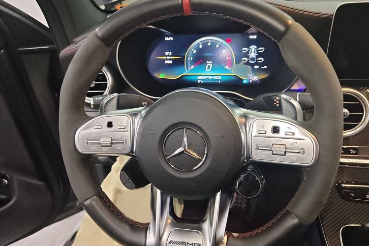 Used Mercedes-Benz GLC Coupe AMG 2020 AMG GLC 43 4MATIC Coupe SUV Steering Wheel