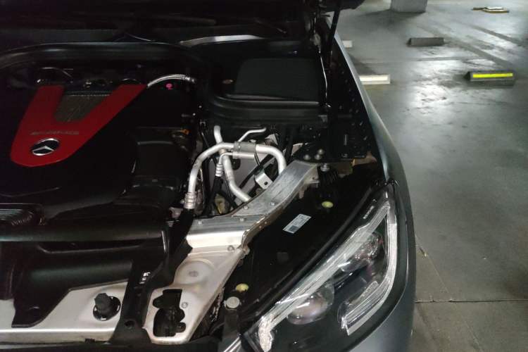 Used Mercedes-Benz GLC Coupe AMG 2020 AMG GLC 43 4MATIC Coupe SUV Engine Bay Left