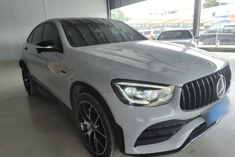 Used Mercedes-Benz GLC Coupe AMG 2020 AMG GLC 43 4MATIC Coupe SUV Front Right 45 Deg