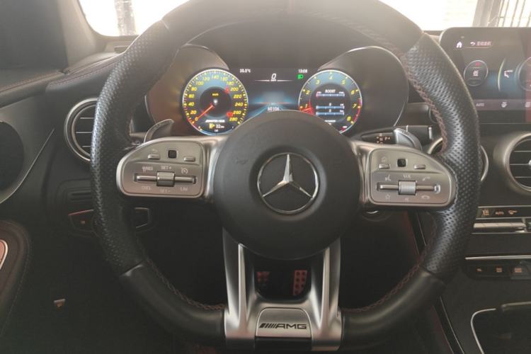 Used Mercedes-Benz GLC Coupe AMG 2020 AMG GLC 43 4MATIC Coupe SUV Steering Wheel
