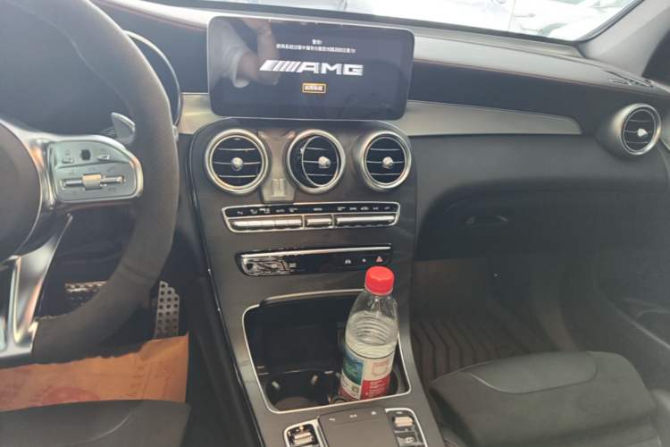 Used Mercedes-Benz GLC Coupe AMG 2020 AMG GLC 43 4MATIC Coupe SUV Audio And AC Panel