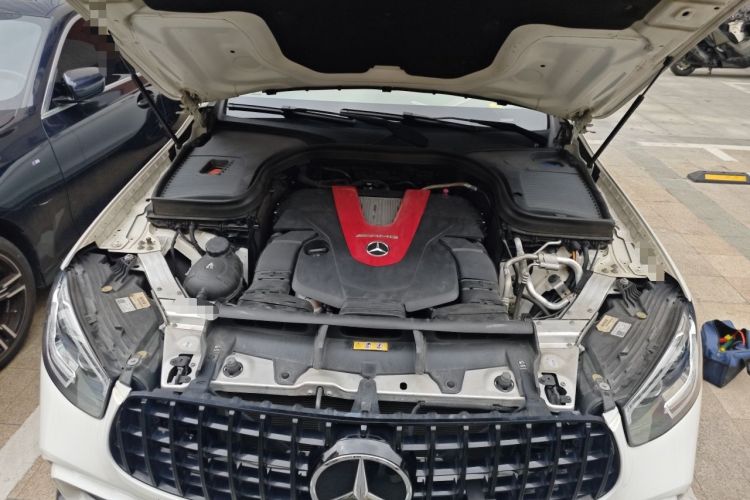 Used Mercedes-Benz GLC Coupe AMG 2020 AMG GLC 43 4MATIC Coupe SUV Engine Bay