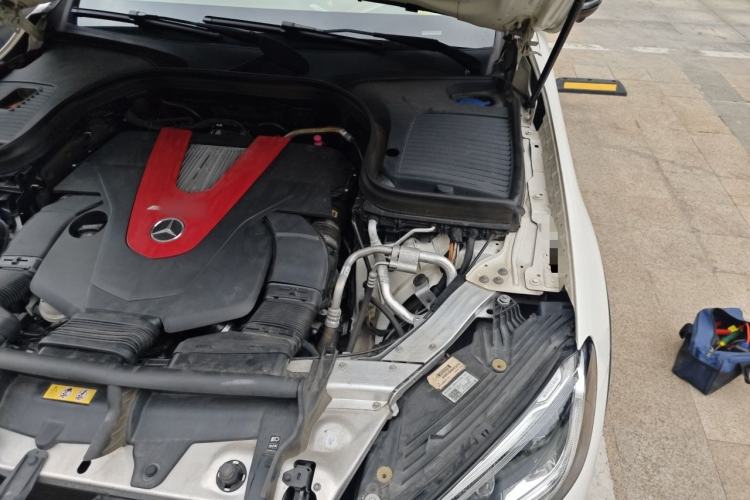 Used Mercedes-Benz GLC Coupe AMG 2020 AMG GLC 43 4MATIC Coupe SUV Engine Bay Left