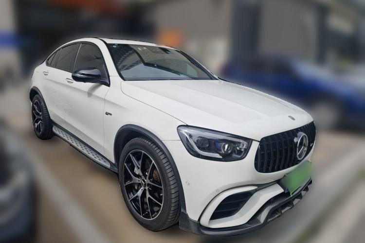 Used Mercedes-Benz GLC Coupe AMG 2020 AMG GLC 43 4MATIC Coupe SUV Front Right 45 Deg