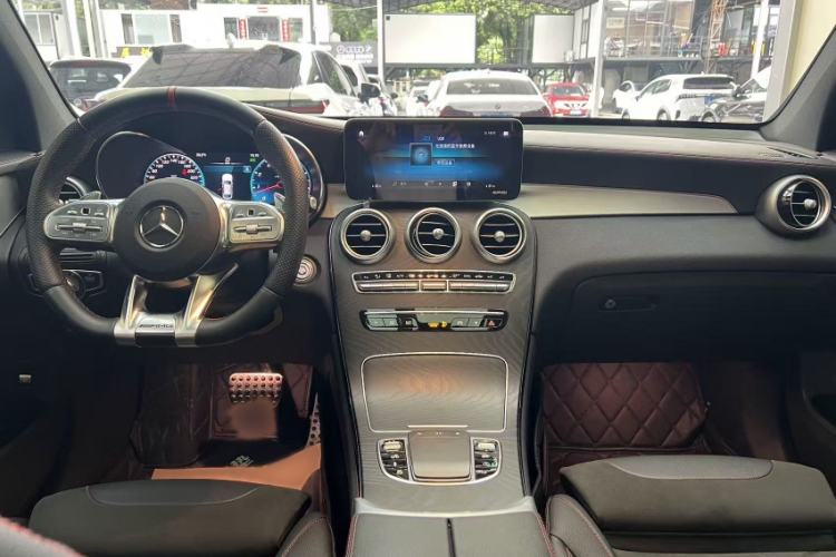 Used Mercedes-Benz GLC Coupe AMG 2022 AMG GLC 43 4MATIC Coupe SUV Audio And AC Panel