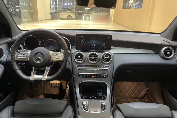 Used Mercedes-Benz GLC Coupe AMG 2022 AMG GLC 43 4MATIC Coupe SUV Audio And AC Panel