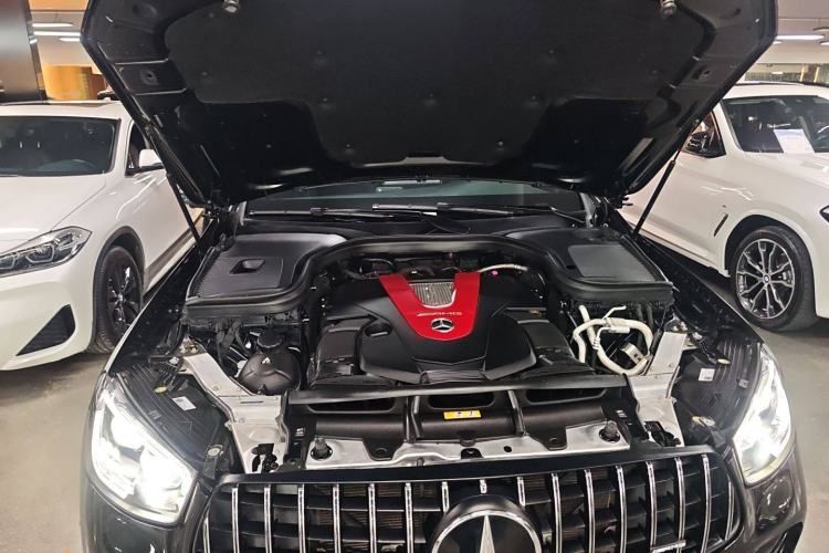 Used Mercedes-Benz GLC Coupe AMG 2022 AMG GLC 43 4MATIC Coupe SUV Engine Bay