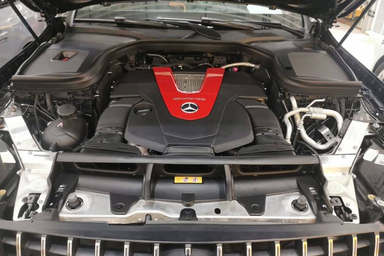 Used Mercedes-Benz GLC Coupe AMG 2022 AMG GLC 43 4MATIC Coupe SUV Engine Bay
