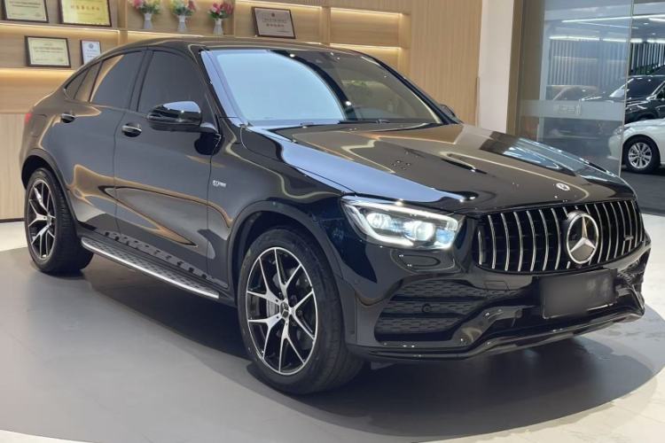 Used Mercedes-Benz GLC Coupe AMG 2022 AMG GLC 43 4MATIC Coupe SUV Exterior 3