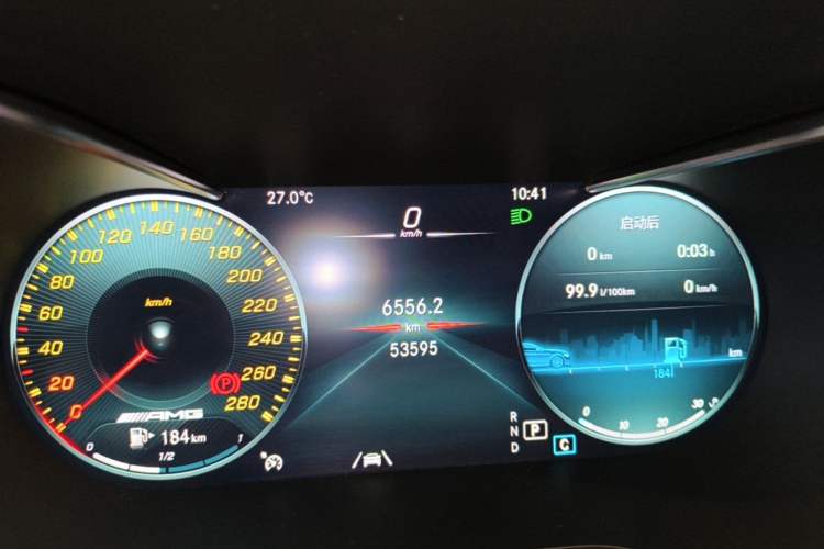 Used Mercedes-Benz GLC Coupe AMG 2022 AMG GLC 43 4MATIC Coupe SUV Instrument Cluster