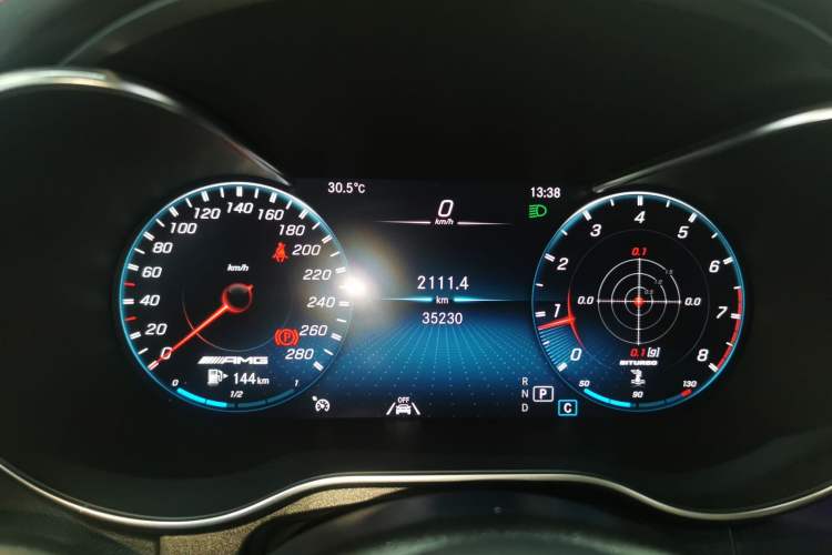 Used Mercedes-Benz GLC Coupe AMG 2022 AMG GLC 43 4MATIC Coupe SUV Instrument Cluster