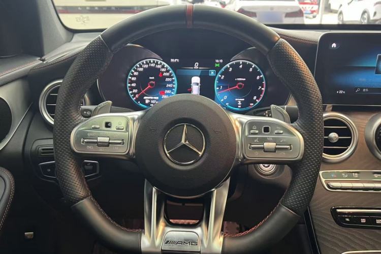 Used Mercedes-Benz GLC Coupe AMG 2022 AMG GLC 43 4MATIC Coupe SUV Interior 2