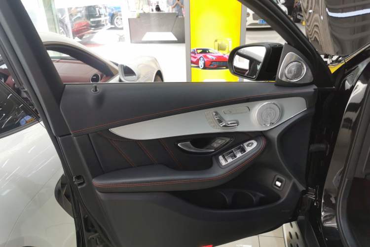 Used Mercedes-Benz GLC Coupe AMG 2022 AMG GLC 43 4MATIC Coupe SUV Left Front Door Interior