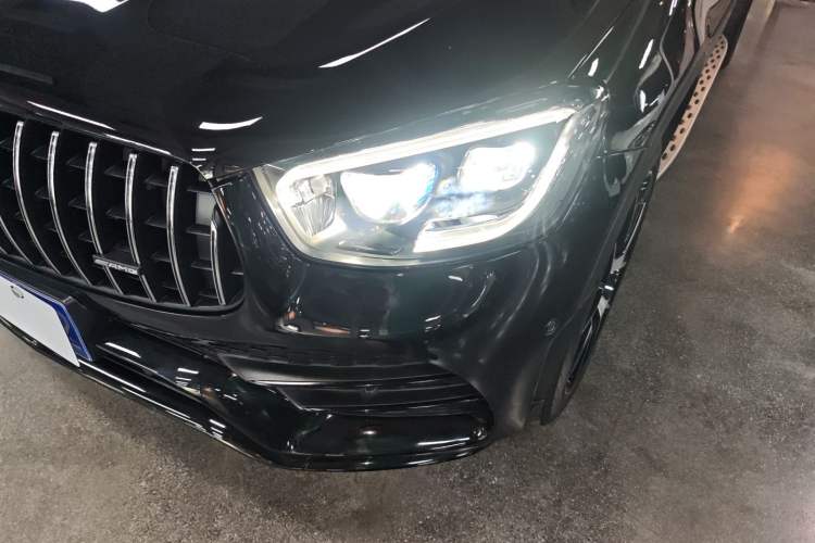Used Mercedes-Benz GLC Coupe AMG 2022 AMG GLC 43 4MATIC Coupe SUV Left Front Headlight