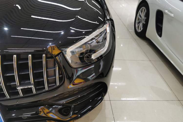 Used Mercedes-Benz GLC Coupe AMG 2022 AMG GLC 43 4MATIC Coupe SUV Left Front Headlight