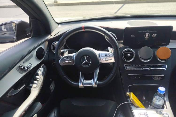 Used Mercedes-Benz GLC Coupe AMG 2022 AMG GLC 43 4MATIC Coupe SUV Steering Wheel