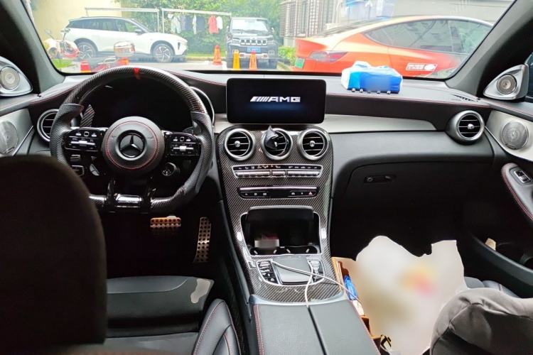 Used Mercedes-Benz GLC Coupe AMG 2022 AMG GLC 43 4MATIC Coupe SUV Center Console