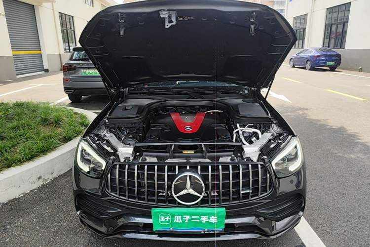 Used Mercedes-Benz GLC Coupe AMG 2022 AMG GLC 43 4MATIC Coupe SUV Engine Bay