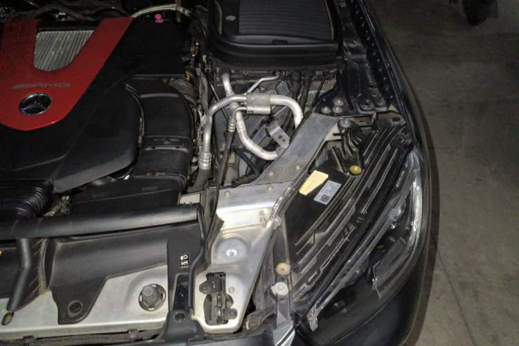 Used Mercedes-Benz GLC Coupe AMG 2022 AMG GLC 43 4MATIC Coupe SUV Engine Bay Left
