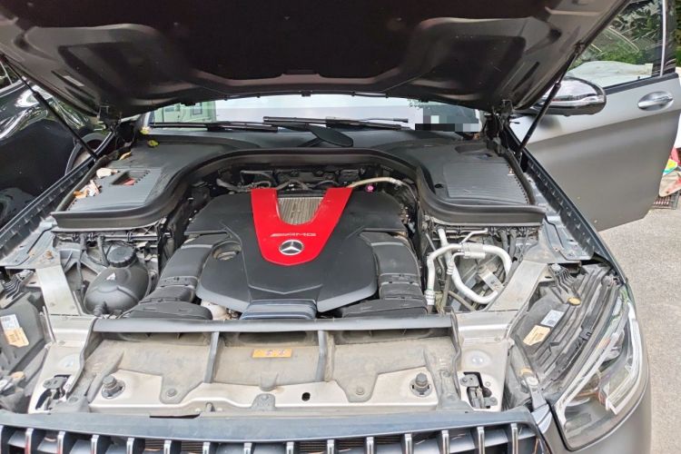 Used Mercedes-Benz GLC Coupe AMG 2022 AMG GLC 43 4MATIC Coupe SUV Engine Bay Left