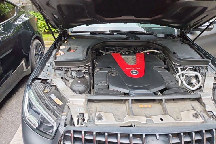 Used Mercedes-Benz GLC Coupe AMG 2022 AMG GLC 43 4MATIC Coupe SUV Engine Bay Right