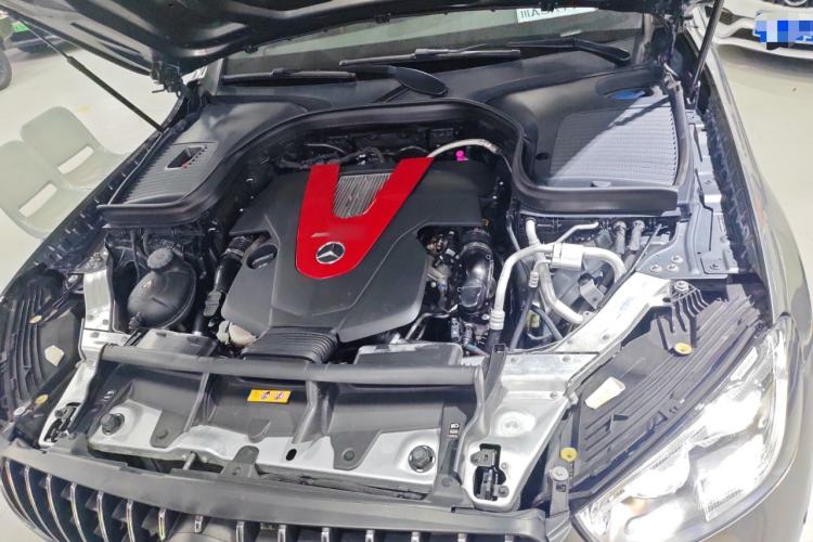 Used Mercedes-Benz GLC Coupe AMG 2022 AMG GLC 43 4MATIC Coupe SUV Engine Bay