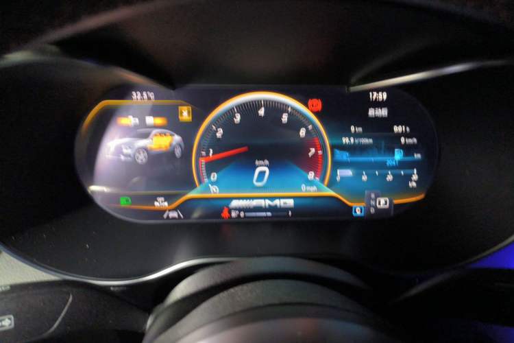 Used Mercedes-Benz GLC Coupe AMG 2022 AMG GLC 43 4MATIC Coupe SUV Instrument Cluster