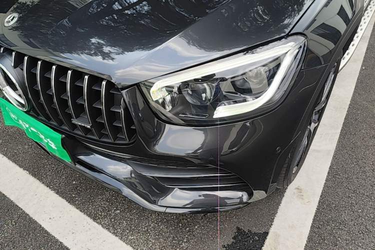 Used Mercedes-Benz GLC Coupe AMG 2022 AMG GLC 43 4MATIC Coupe SUV Left Front Headlight