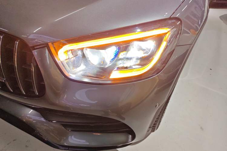 Used Mercedes-Benz GLC Coupe AMG 2022 AMG GLC 43 4MATIC Coupe SUV Left Front Headlight
