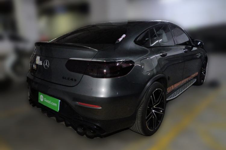 Used Mercedes-Benz GLC Coupe AMG 2022 AMG GLC 43 4MATIC Coupe SUV Rear Right 45 Deg
