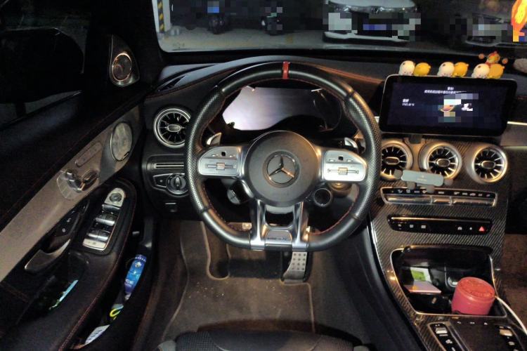Used Mercedes-Benz GLC Coupe AMG 2022 AMG GLC 43 4MATIC Coupe SUV Steering Wheel