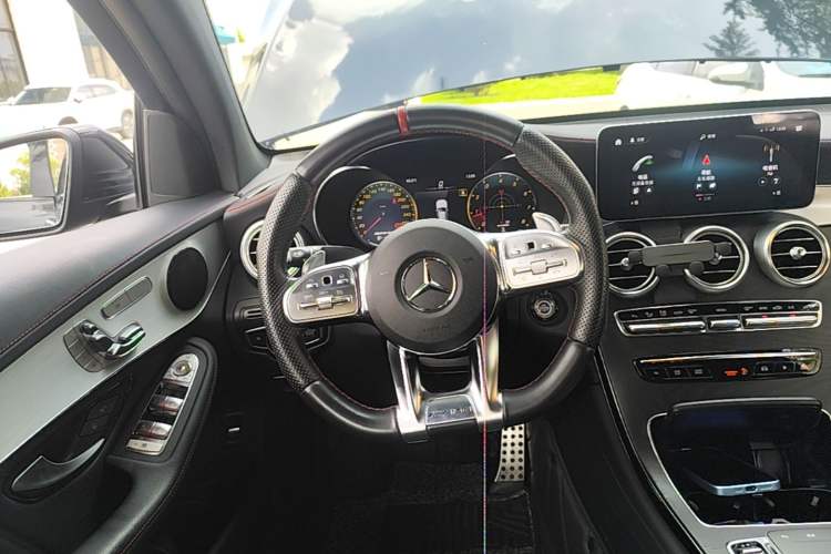 Used Mercedes-Benz GLC Coupe AMG 2022 AMG GLC 43 4MATIC Coupe SUV Steering Wheel
