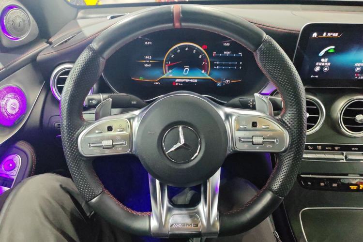 Used Mercedes-Benz GLC Coupe AMG 2022 AMG GLC 43 4MATIC Coupe SUV Steering Wheel