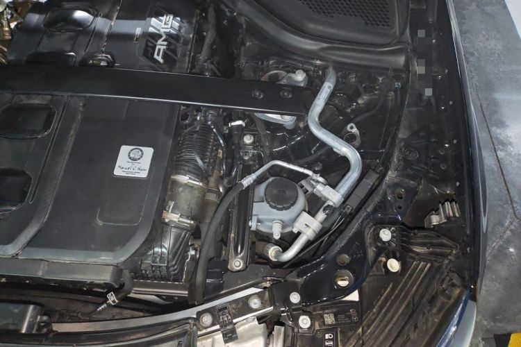 Used Mercedes-Benz GLC Coupe AMG 2024 AMG GLC 43 4MATIC Coupe SUV Engine Bay Left