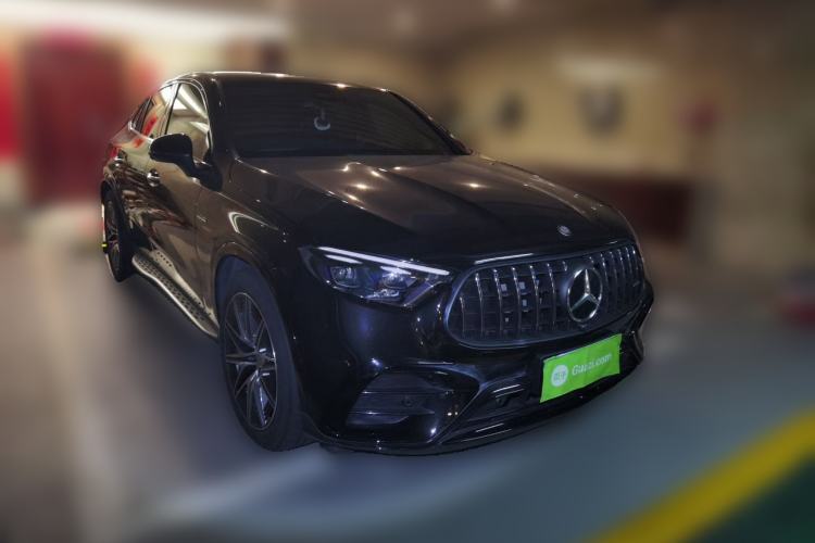 Used Mercedes-Benz GLC Coupe AMG 2024 AMG GLC 43 4MATIC Coupe SUV Front Right 45 Deg