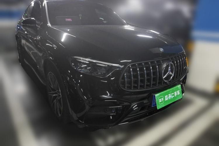 Used Mercedes-Benz GLC Coupe AMG 2024 AMG GLC 43 4MATIC Coupe SUV Front Right 45 Deg