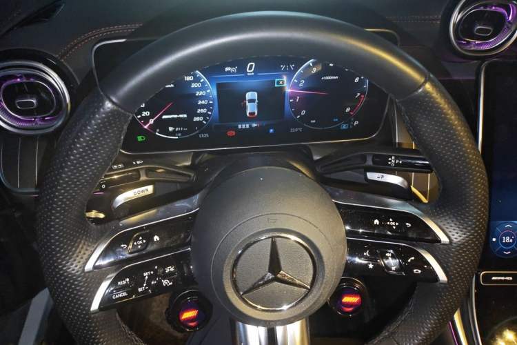 Used Mercedes-Benz GLC Coupe AMG 2024 AMG GLC 43 4MATIC Coupe SUV Instrument Cluster